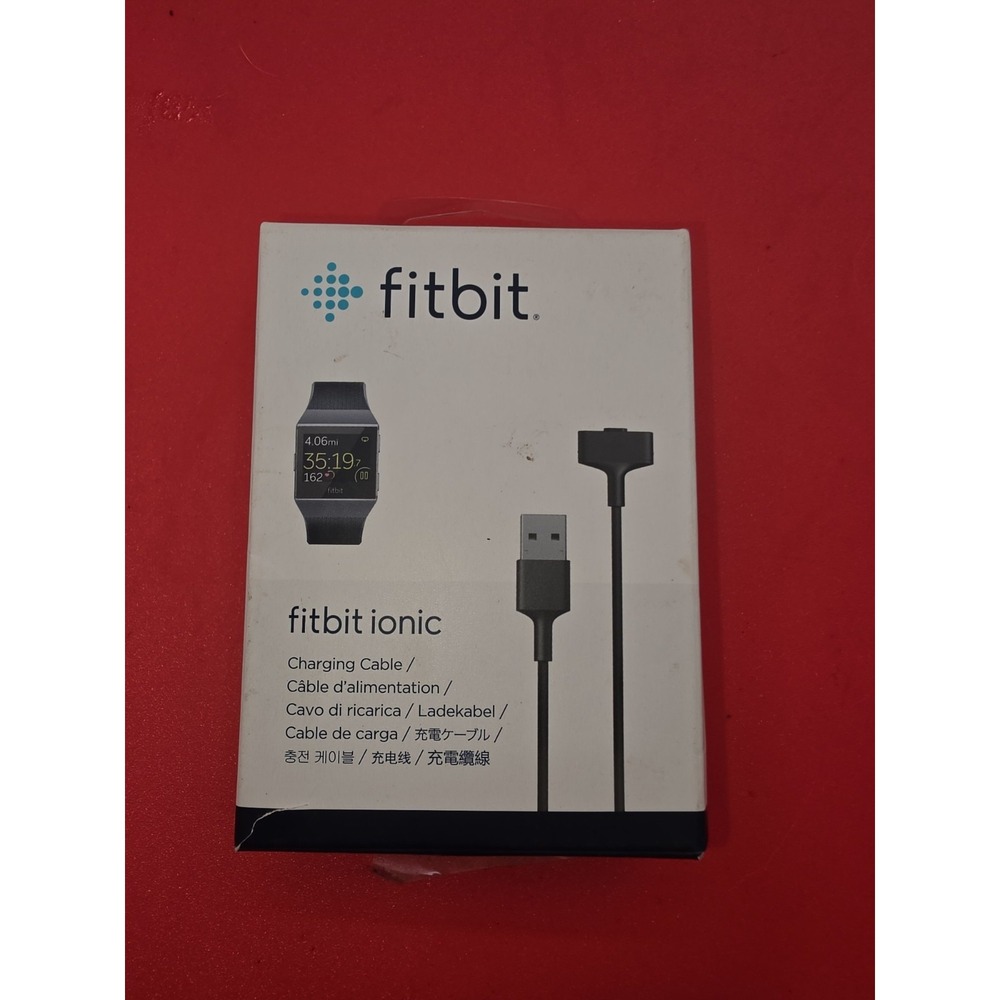 Fitbit Charging Cable for Ionic Watch OS Black Excellent FB164RCC